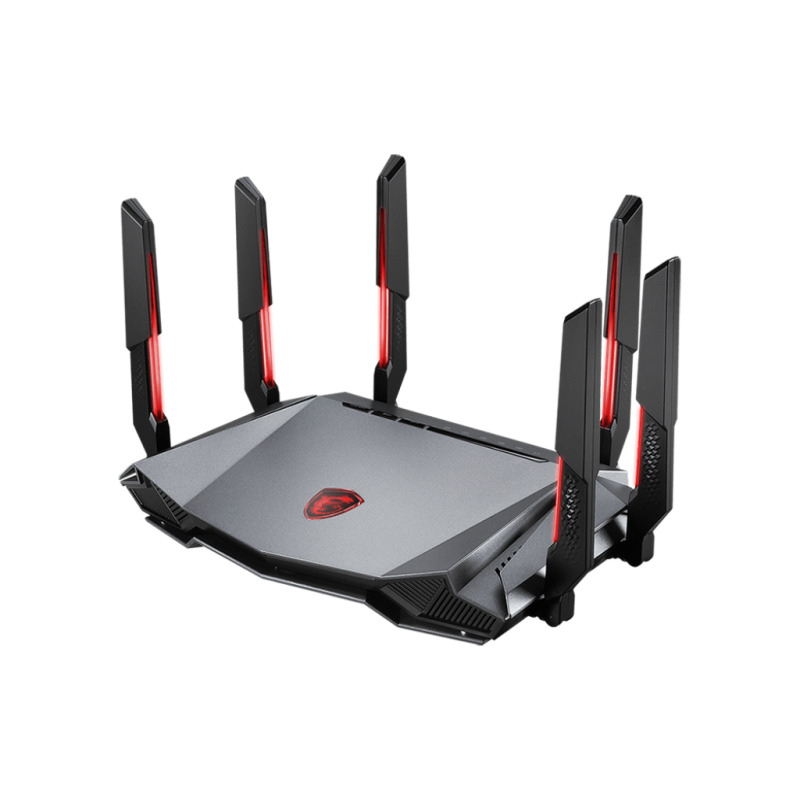 ROUTER MSI RADIX AXE6600 WIFI 6E TRI-BAND GAMING image 4